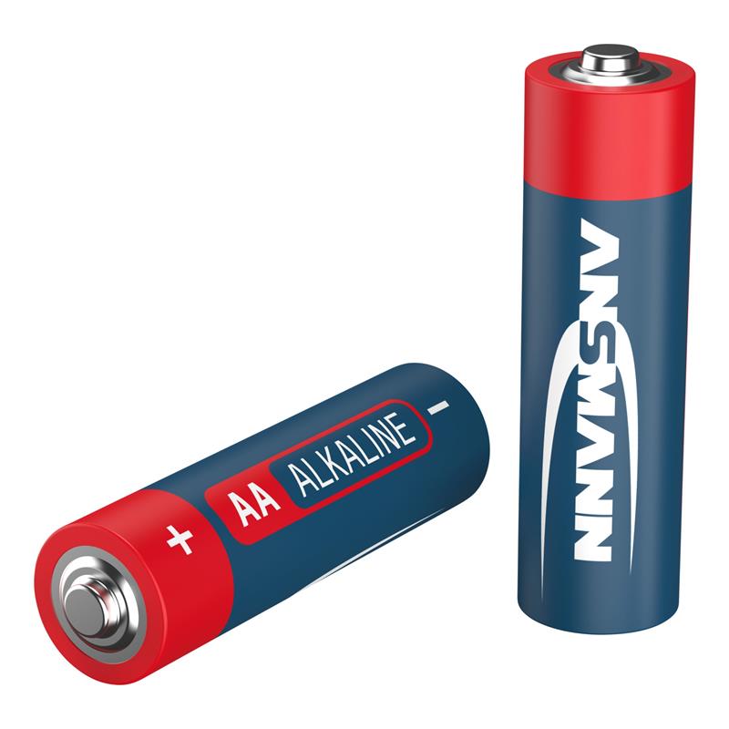 ANSMANN 5015563 RED Alkaline-battery Mignon AA 4pcs Pack