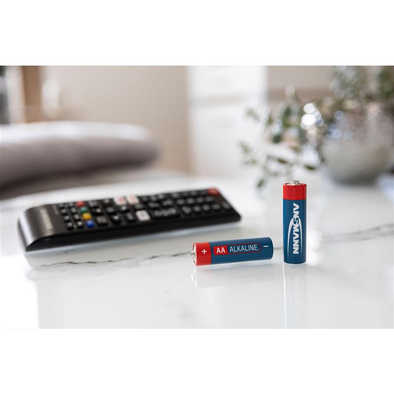 ANSMANN 5015280 RED Alkaline-Batteries Mignon AA LR6 8pcs pack