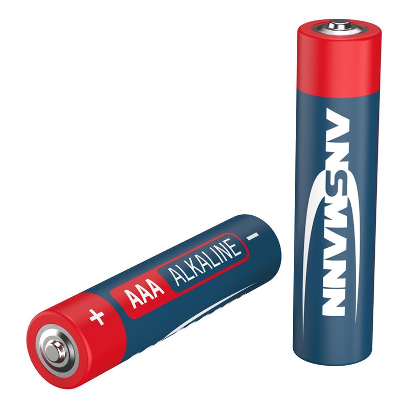 ANSMANN 5015360 RED Alkaline-Battery Micro AAA LR03 8pcs Pack