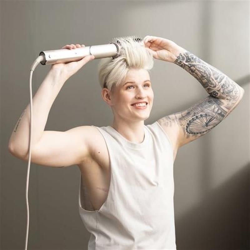 Shark STYLE iQ FlexStyle 5-in-1 Föhn en Multistyler - AirWrap, Diffuser, Concentrator, Volume- en Stijlborstel - Zilver/Goud