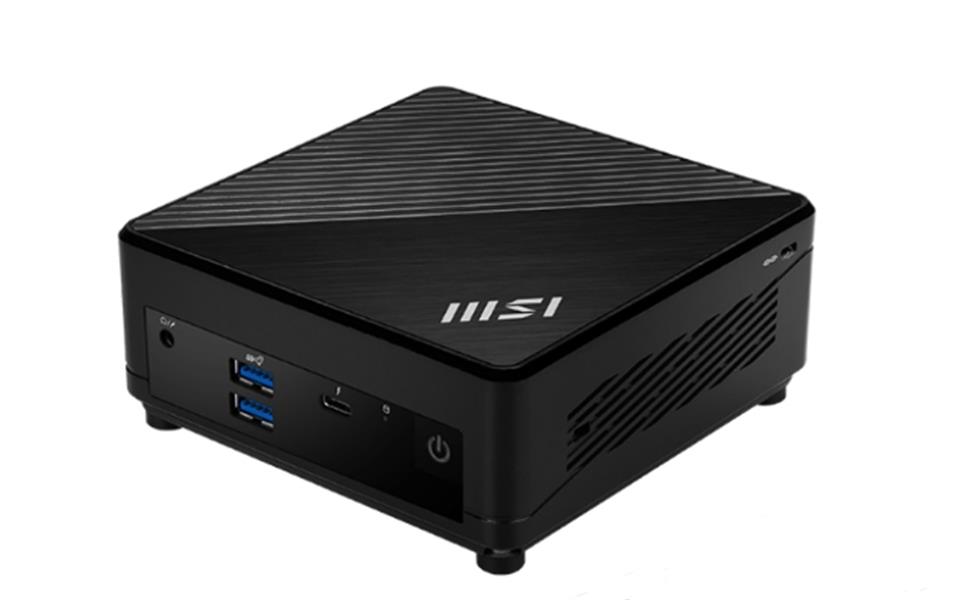 MSI Cubi 12M-003EU i5-1235U mini PC Intel® Core™ i5 8 GB DDR4-SDRAM 512 GB SSD Windows 11 Home Zwart