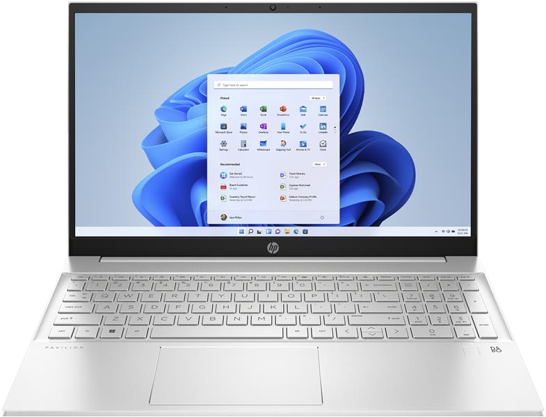 HP Pavilion 15-eg2972nd Laptop 39,6 cm (15.6"") Full HD Intel® Core™ i7 i7-1255U 16 GB DDR4-SDRAM 512 GB SSD Wi-Fi 6 (802.11ax) Windows 11 Home Zilver