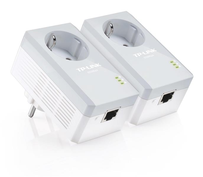 TP-LINK TL-PA4010PKIT PowerLine-netwerkadapter 600 Mbit/s Ethernet LAN Wit 2 stuk(s)