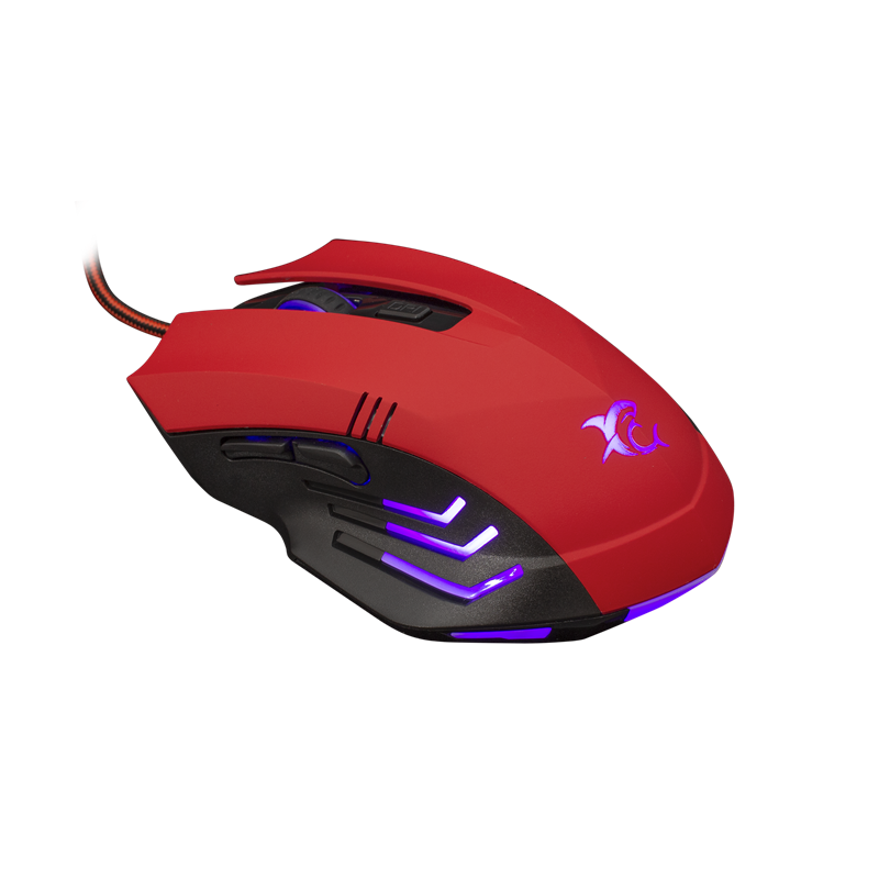 White Shark gaming muis GM-3006 Hannibal 2 rood -3200 dpi