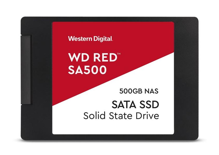 WD Red SSD SA500 NAS 500GB 2 5inch SATA