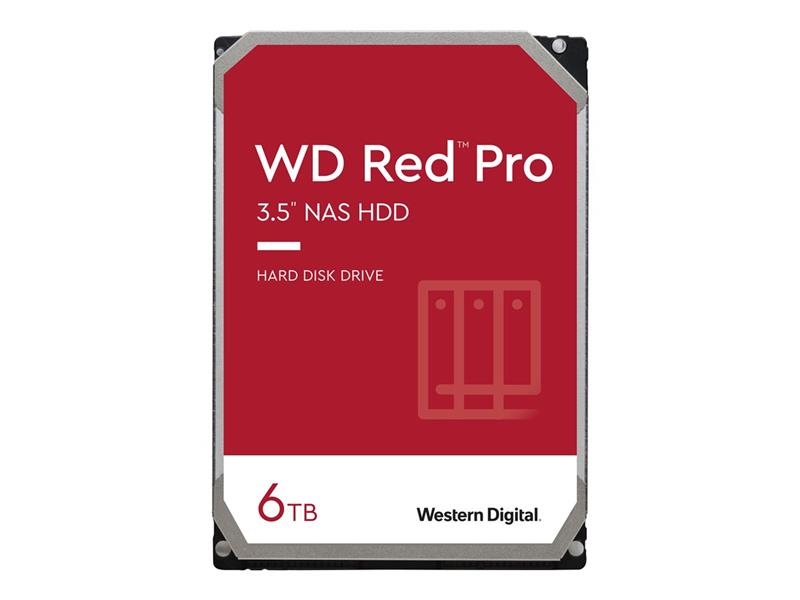 Western Digital RED Pro HDD 6 TB 3 5 7200 RPM Serial ATA III 256 MB 238 MB s CMR