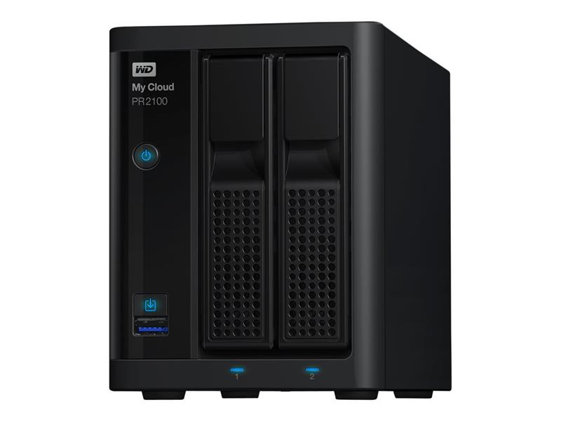 WD My Cloud Pro PR2100 8TB 2Bay NAS