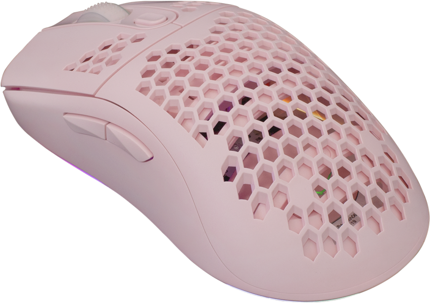 White Shark GAMING MOUSE GM-5007 GALAHAD - 6.400 dpi - Roze