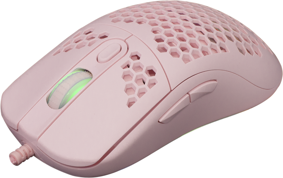 White Shark GAMING MOUSE GM-5007 GALAHAD - 6.400 dpi - Roze