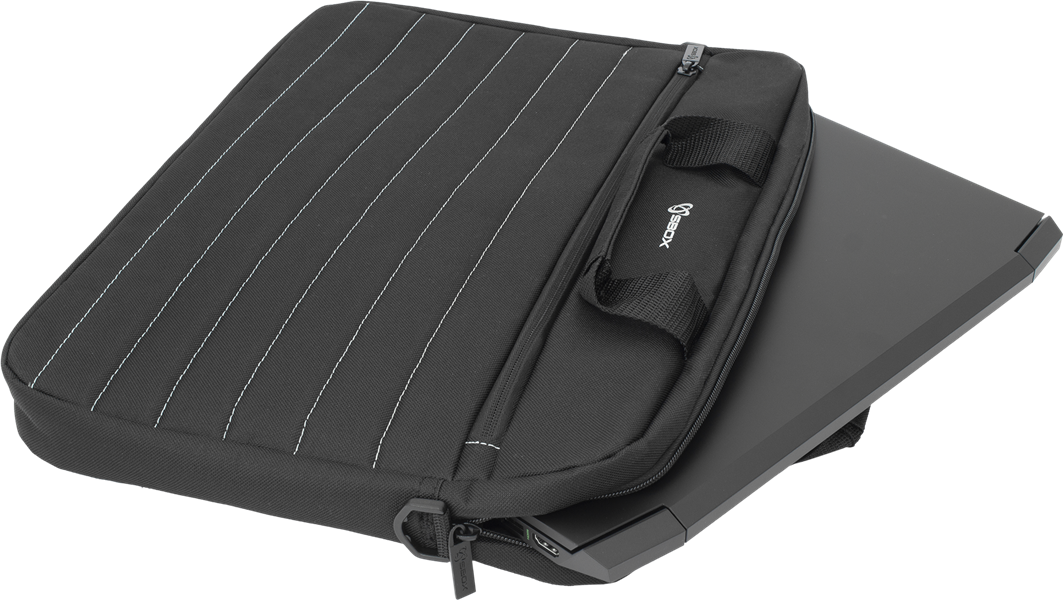 Sbox 15,6 inch Laptoptas Copenhagen - zwart