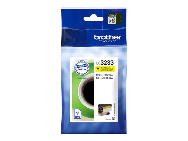 Brother LC-3233Y inktcartridge Origineel Geel 1 stuk(s)