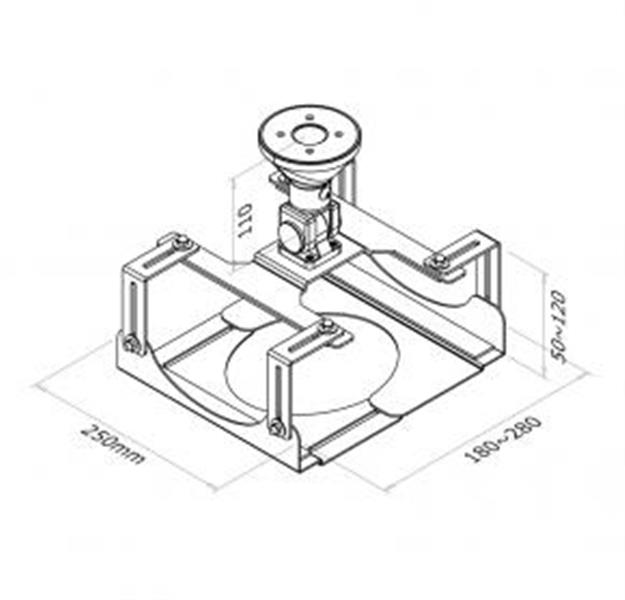 Neomounts projector plafondsteun