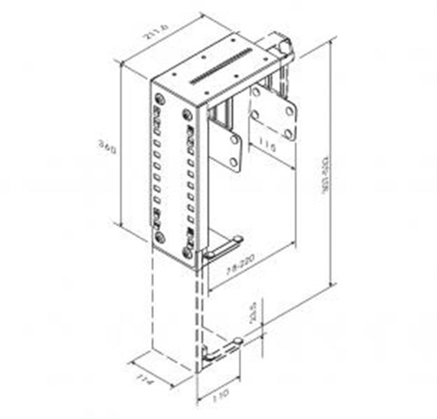 Neomounts cpu houder