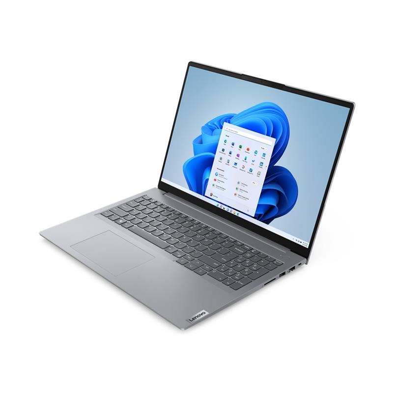 Lenovo ThinkBook 16 Laptop 40,6 cm (16"") WUXGA Intel® Core™ i5 i5-1335U 16 GB DDR5-SDRAM 256 GB SSD Wi-Fi 6 (802.11ax) Windows 11 Pro Grijs