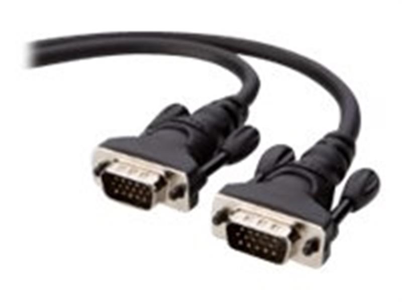 Belkin F2N028BT1.8M VGA kabel 1,8 m HDDB15 VGA (D-Sub) Zwart