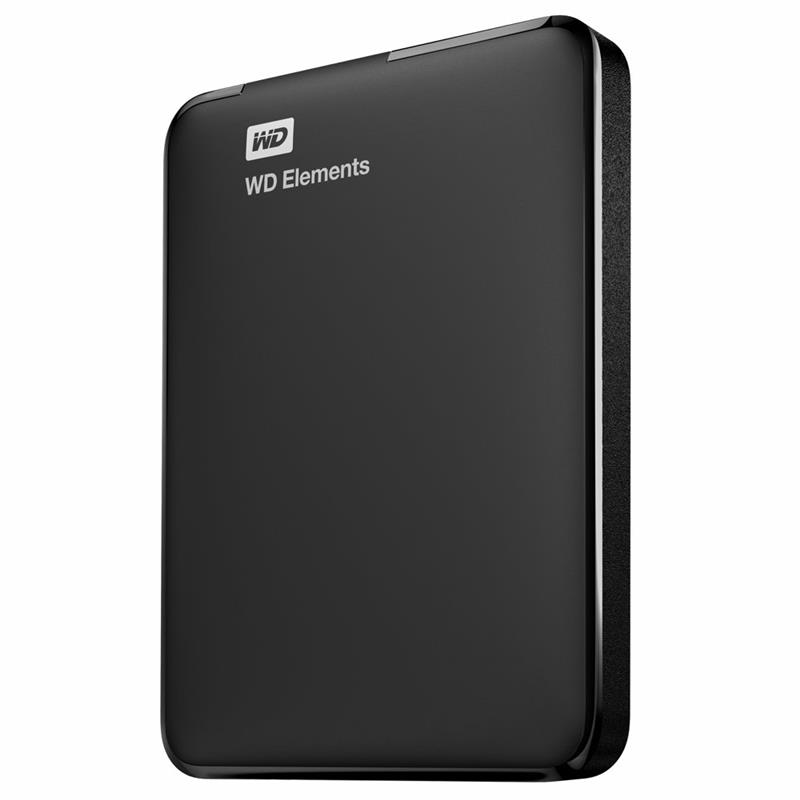 Western Digital Elements SE Black External HDD 1TB USB3 1 Gen1 5400 RPM