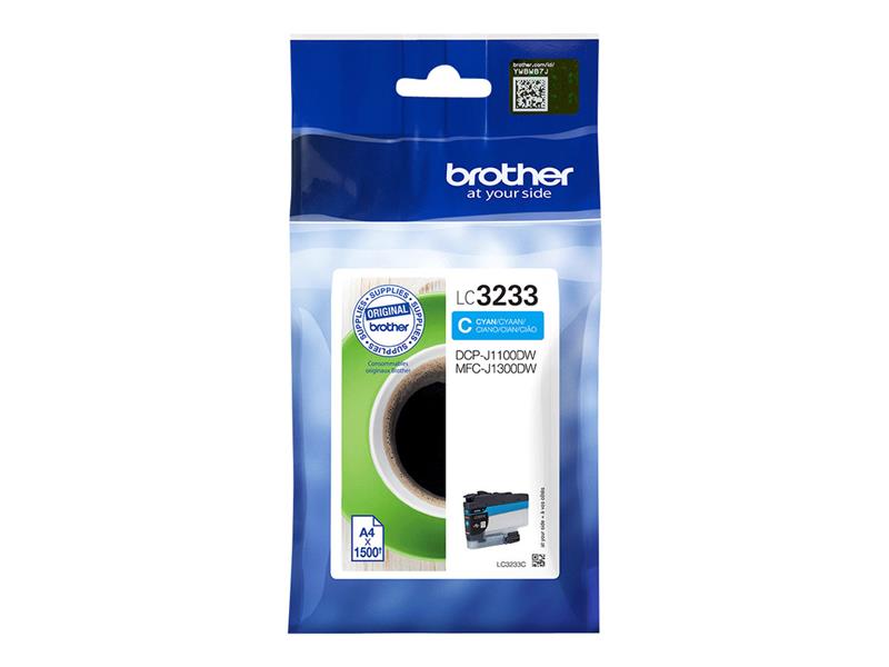 Brother LC-3233C inktcartridge Origineel Cyaan 1 stuk(s)