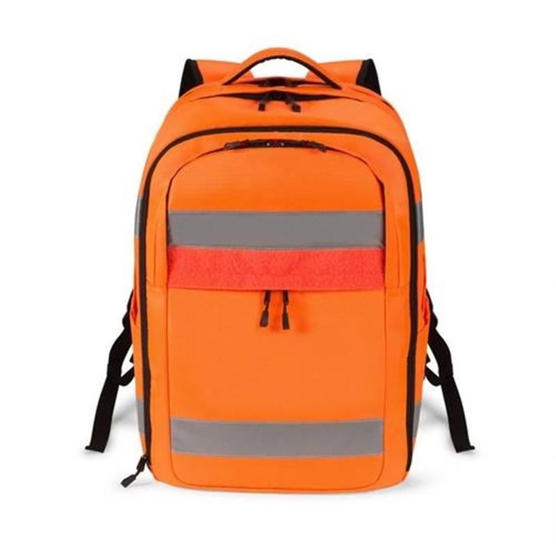 Dicota Hi-Vis rugzak Oranje Polyethyleentereftalaat PET Thermoplastic polyurethaan TPU 