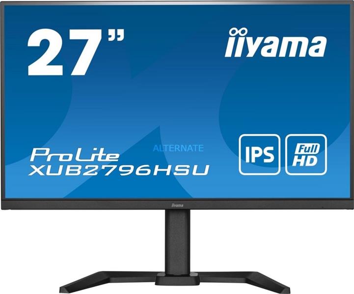 iiyama ProLite XUB2796HSU-B5 computer monitor 68,6 cm (27"") 1920 x 1080 Pixels Full HD LED Zwart