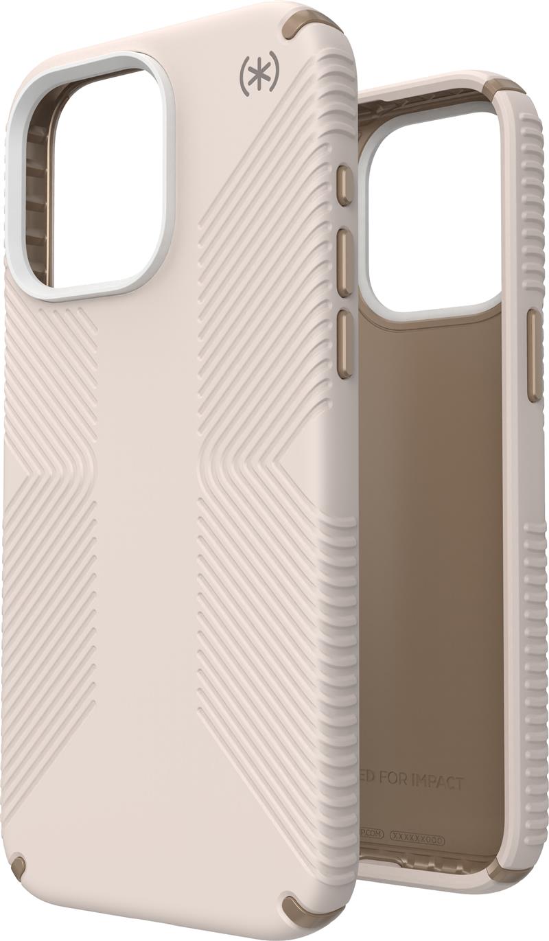 Speck Presidio2 Grip Apple iPhone 15 Pro Max Bleached Bone - with Microban