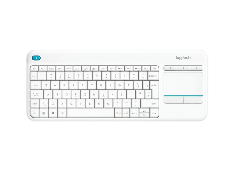 Logitech K400 Plus toetsenbord RF Draadloos QWERTY US International Wit