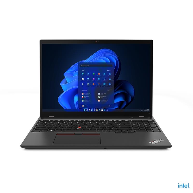 Lenovo ThinkPad T16 Notebook 40,6 cm (16"") WUXGA Intel® Core™ i7 16 GB DDR4-SDRAM 512 GB SSD Wi-Fi 6E (802.11ax) Windows 11 Zwart