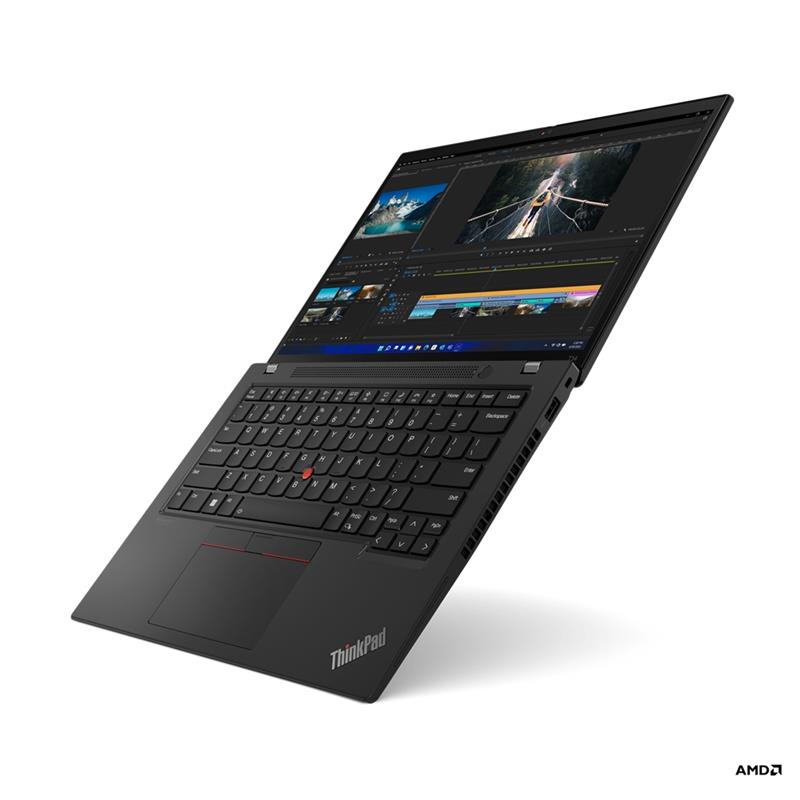 Lenovo ThinkPad T14 6850U Notebook 35,6 cm (14"") WUXGA AMD Ryzen™ 7 PRO 16 GB LPDDR5-SDRAM 512 GB SSD Wi-Fi 6E (802.11ax) Windows 11 Pro Zwart