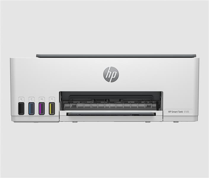 HP Smart Tank 5105 All-in-One-printer, Kleur, Printer voor Thuis en thuiskantoor, Printen, kopiëren, scannen, Draadloos; printertank voor grote volume