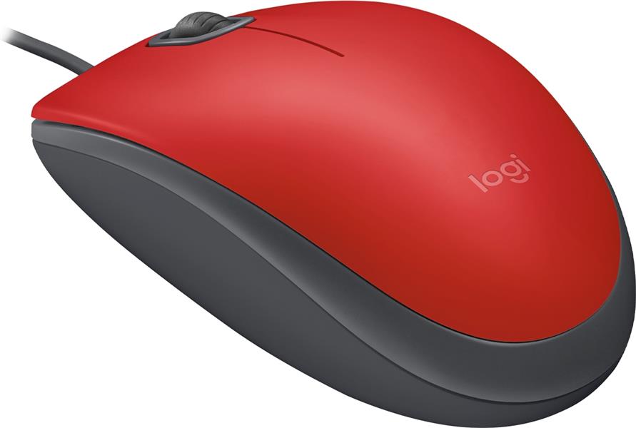 Logitech M110 muis Ambidextrous USB Type-A Optisch 1000 DPI