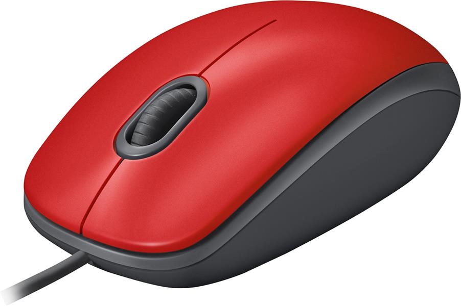 Logitech M110 muis Ambidextrous USB Type-A Optisch 1000 DPI