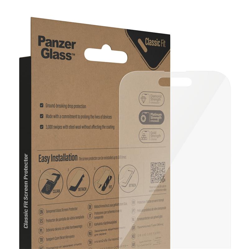 PanzerGlass Classic Fit Apple iPhone 20 Doorzichtige schermbeschermer 1 stuk(s)