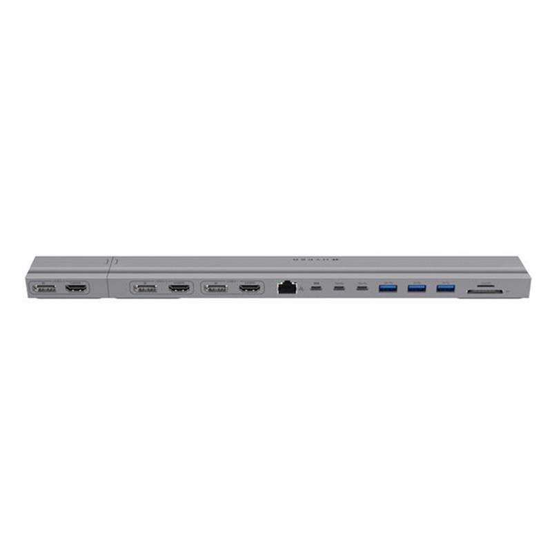 Targus HyperDrive 4K 2 x USB 3.2 Gen 2 (3.1 Gen 2) Type-C Zilver