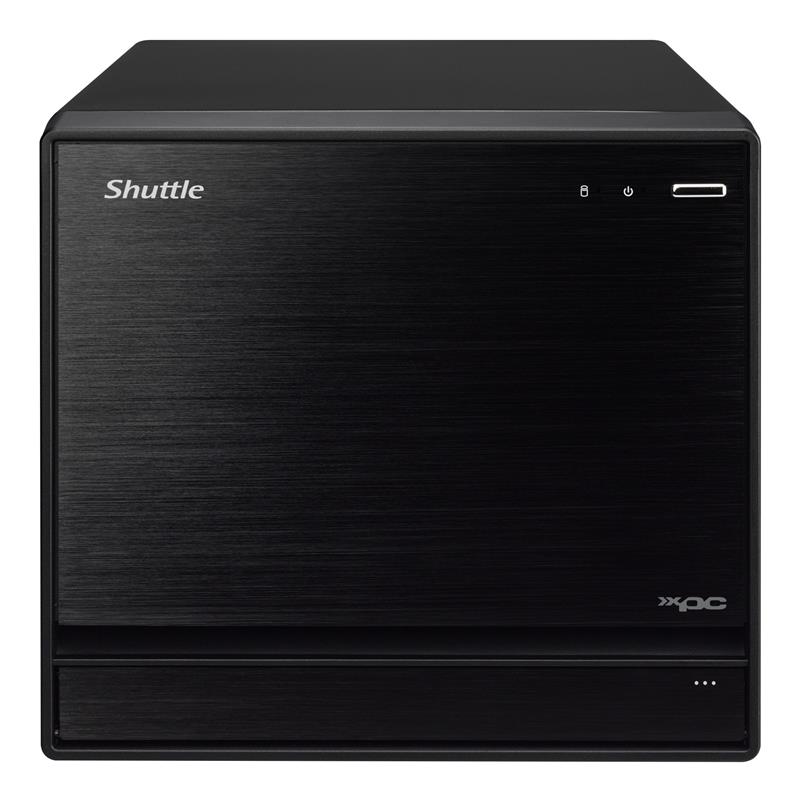 Shuttle XPC cube Barebone SH570R8 - S1200, Intel H570, 1x PCIe X16, 1x PCIe X4, 2x LAN,1x HDMI, 2x DP, 4x 3.5"" HDD bays