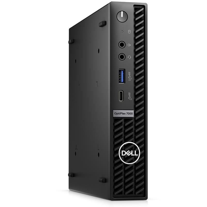 DELL OptiPlex 7000 i5-12500T MFF Intel® Core™ i5 8 GB DDR4-SDRAM 256 GB SSD Windows 10 Pro Mini PC Zwart