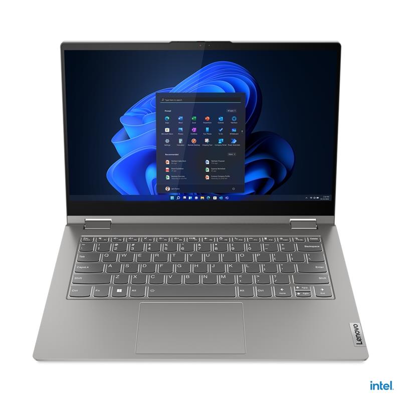 Lenovo ThinkBook 14s Yoga i5-1235U Hybride (2-in-1) 35,6 cm (14"") Touchscreen Full HD Intel® Core™ i5 16 GB DDR4-SDRAM 512 GB SSD Wi-Fi 6 (802.11ax) 