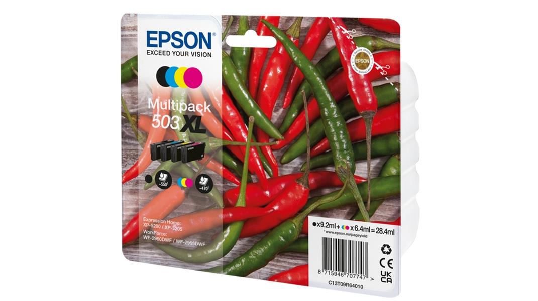 Epson C13T09R94010 inktcartridge 4 stuk(s) Origineel Hoog (XL) rendement Zwart, Cyaan, Magenta, Geel