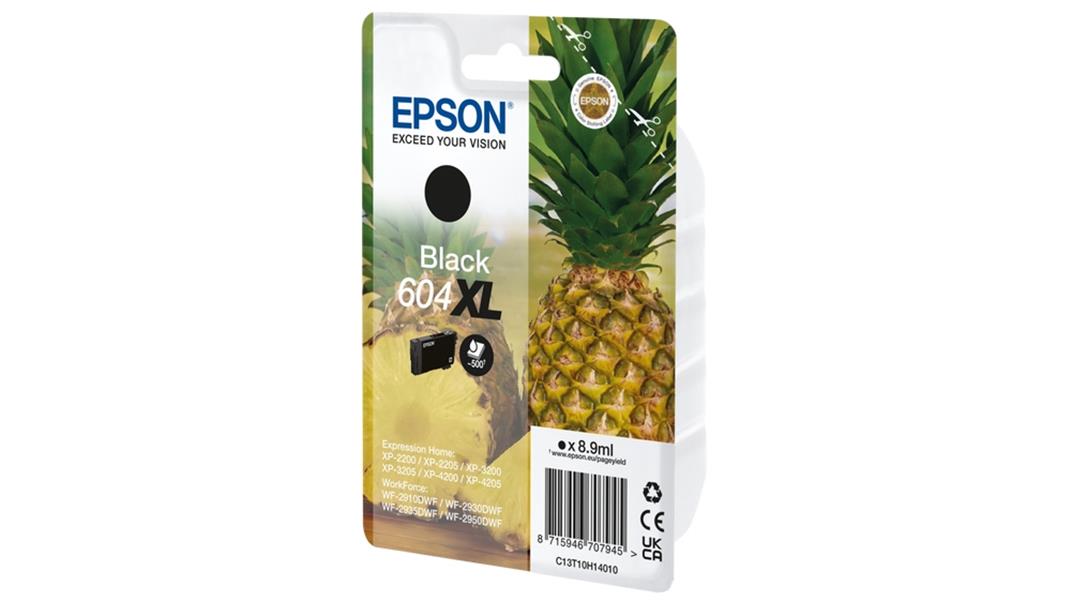 Epson 604XL inktcartridge 1 stuk(s) Origineel Hoog (XL) rendement Zwart