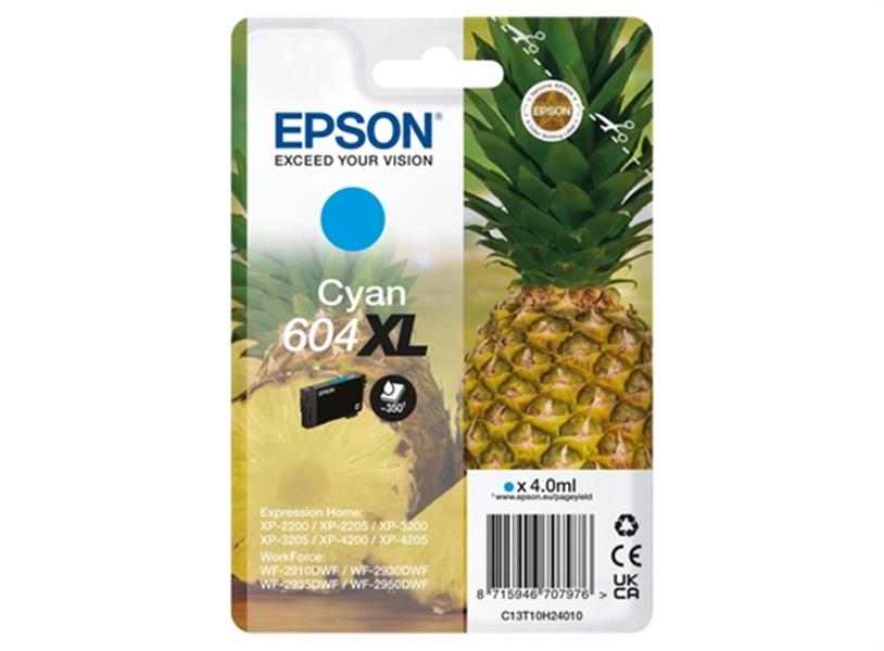 Epson 604XL inktcartridge 1 stuk(s) Compatibel Hoog (XL) rendement Cyaan