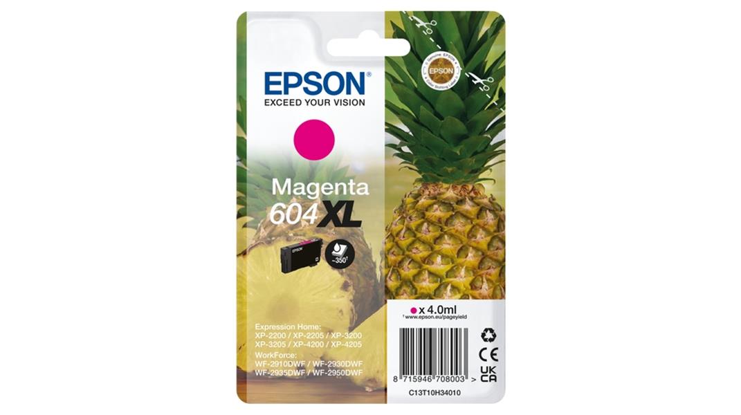 Epson 604XL inktcartridge 1 stuk(s) Origineel Hoog (XL) rendement Magenta