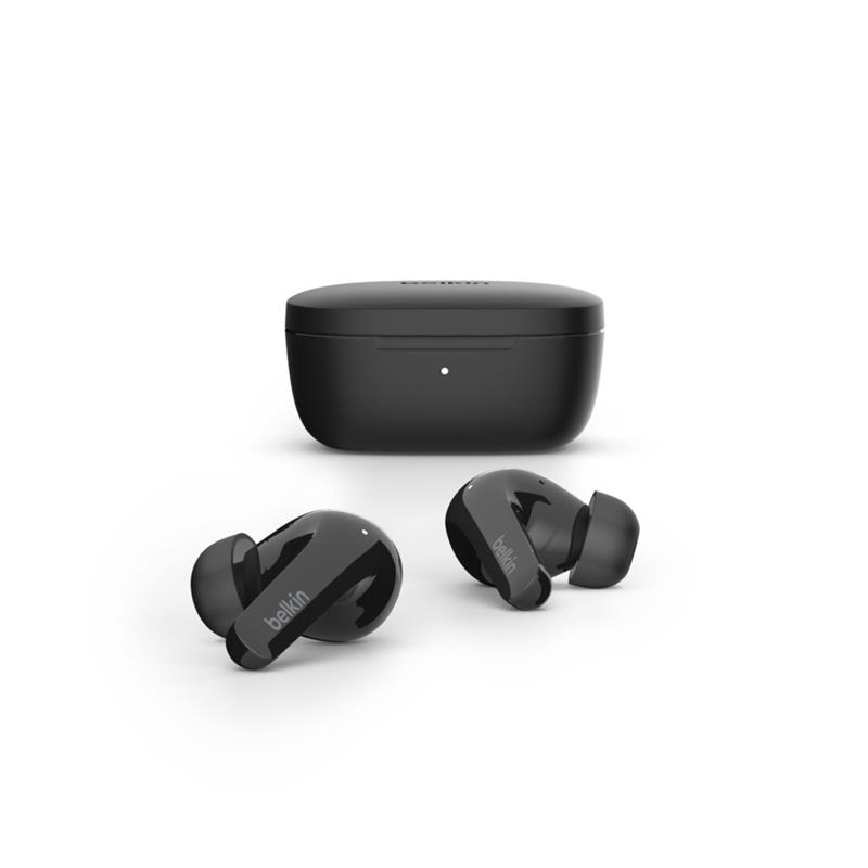 Belkin SOUNDFORM Flow Headset Draadloos In-ear Oproepen/muziek USB Type-C Bluetooth Zwart