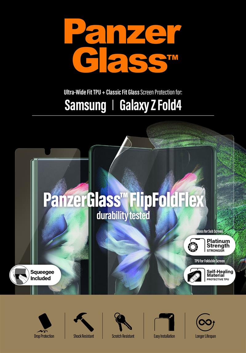 PanzerGlass Samsung Galaxy Z New Fold3 Case Friendly Doorzichtige schermbeschermer 1 stuk(s)