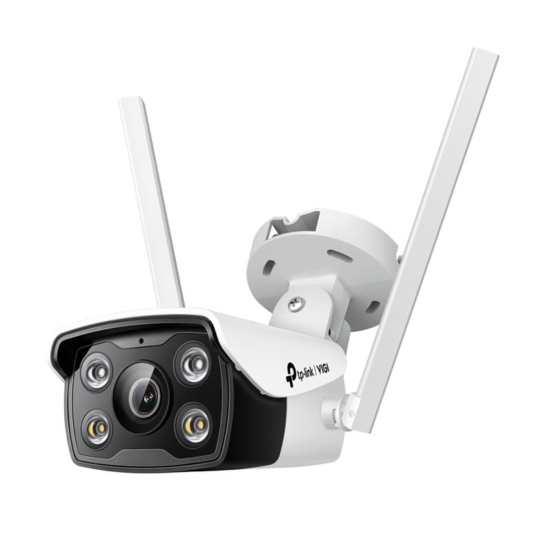 4MP Outdoor Full-Color Bullet Network Camera - Wi-Fi - 4mm