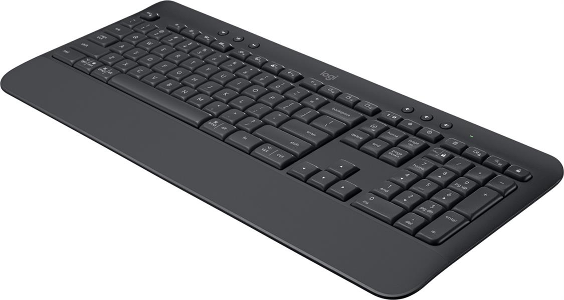 Logitech Signature K650 toetsenbord RF-draadloos + Bluetooth QWERTZ Duits Grafiet