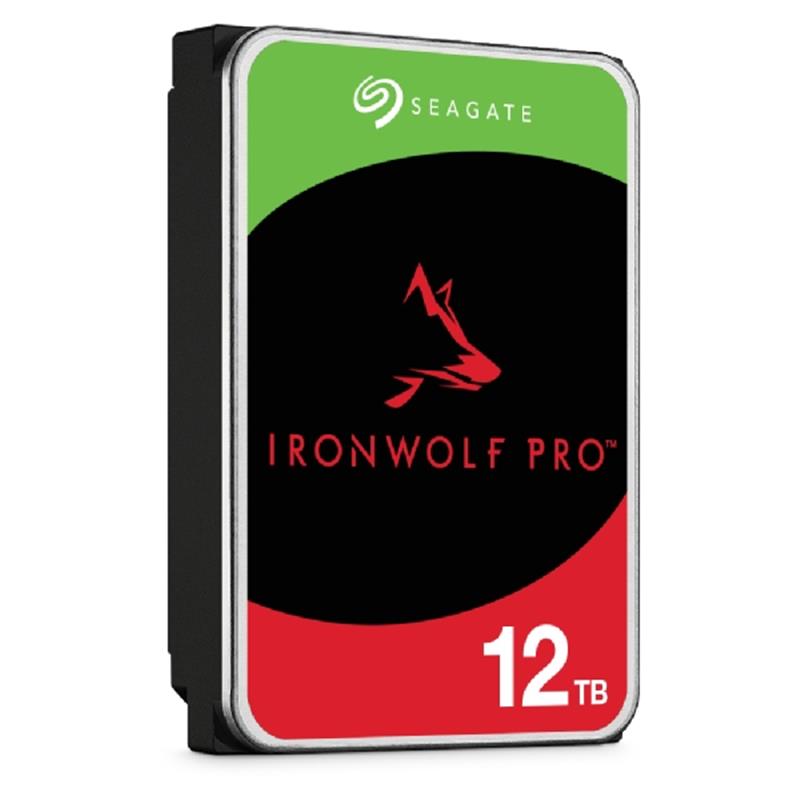 Seagate IronWolf Pro ST12000NT001 interne harde schijf 3.5"" 12 TB SATA III