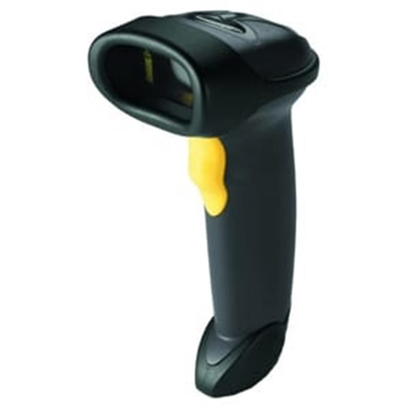 Symbol LS2208 Handheld Barcode Scanner - Cable Connectivity - Black - 100 scan s - Laser - Linear - Bi-directional - Incl Cable