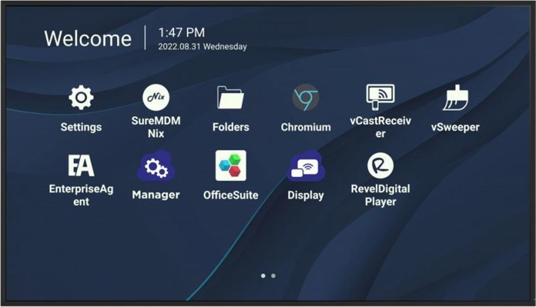 ViewBoard LED display - 75inch - 4K - 450 nits - Android 11 - 24 7 - USB-C - landscape portrait