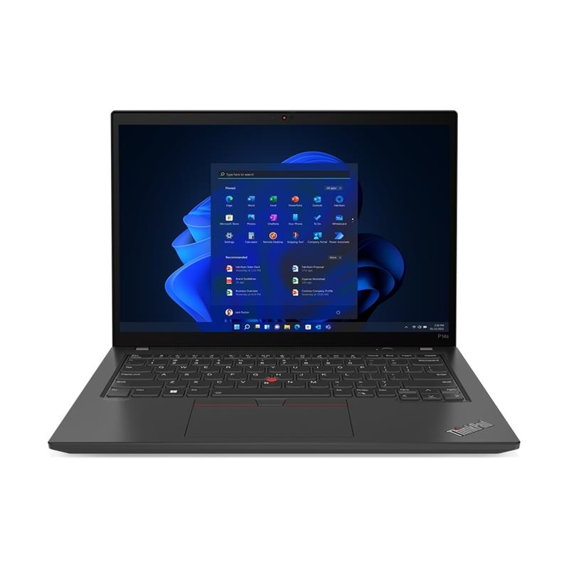 Lenovo ThinkPad P14s i5-1250P Mobiel werkstation 35,6 cm (14"") WUXGA Intel® Core™ i5 16 GB DDR4-SDRAM 512 GB SSD NVIDIA Quadro T550 Wi-Fi 6E (802.11a