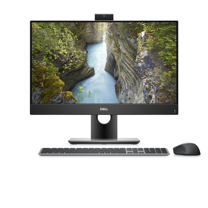 Dell OptiPlex 7400 AIOl220W TPMli5-12500l8GBl256GB SSDlAMD RadeonlAdj StandlWLANlvProlW11 Pro 3Y Basic Onsite
