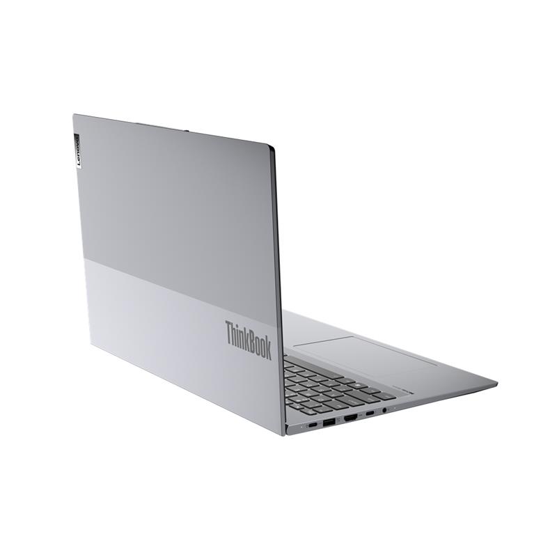 Lenovo ThinkBook 16 G4+ Laptop 40,6 cm (16"") WUXGA Intel® Core™ i5 i5-1235U 8 GB LPDDR5-SDRAM 256 GB SSD Wi-Fi 6 (802.11ax) Windows 11 Pro Grijs