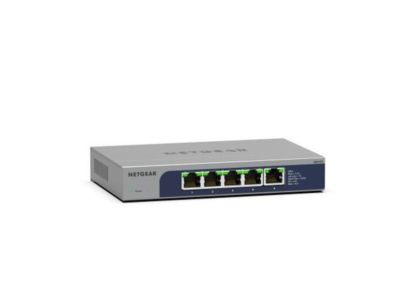 NETGEAR MS105-100EUS netwerk-switch Unmanaged 2.5G Ethernet (100/1000/2500) Power over Ethernet (PoE) 1U